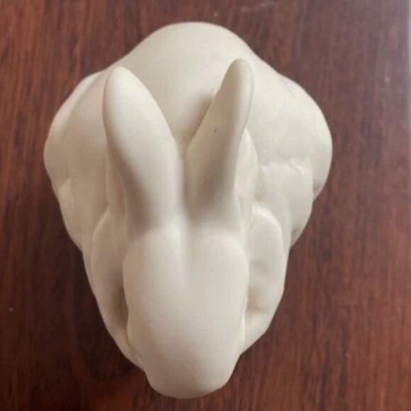 Cybis Mr. Snowball White Rabbit Bisque Figurine - Picture 3 of 6